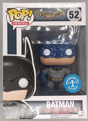 #52 Batman (Blue) - DC Batman Arkham Asylum - BOX DAMAGE