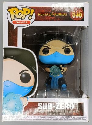 #536 Sub-Zero - Mortal Kombat - BOX DAMAGE