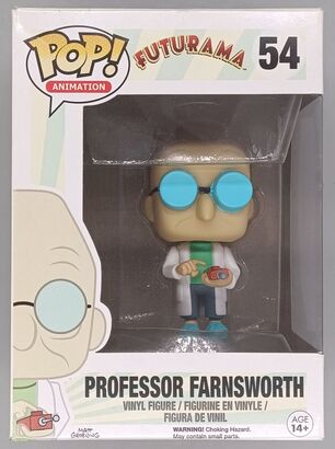 #54 Professor Farnsworth - Futurama - BOX DAMAGE