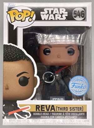 #546 Reva (Third Sister w/ Lightsaber) - Star Wars DAMAGED