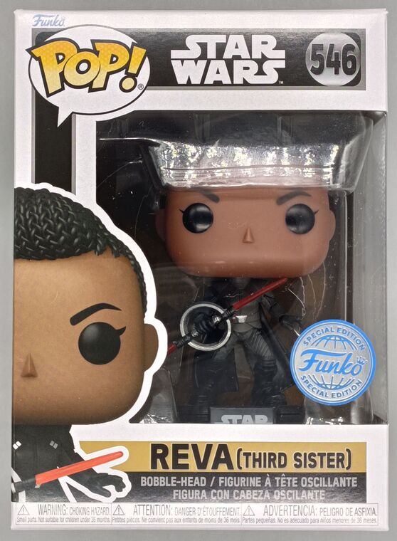 #546 Reva (Third Sister w/ Lightsaber) - Star Wars DAMAGED