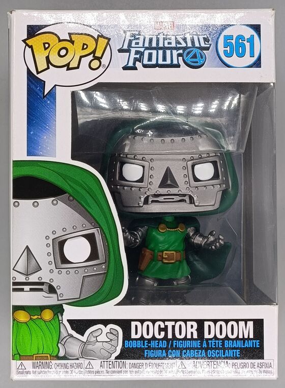 #561 Doctor Doom - Marvel Fantastic Four - BOX DAMAGE