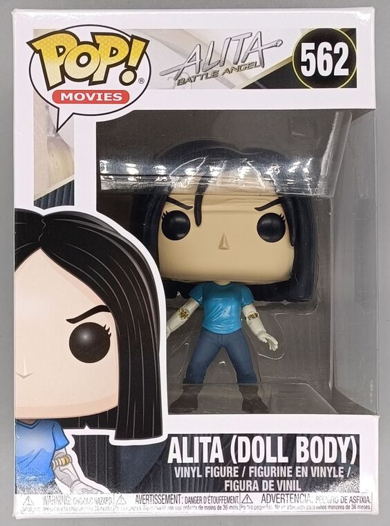 #562 Alita (Doll Body) - Alita Battle Angel - BOX DAMAGE