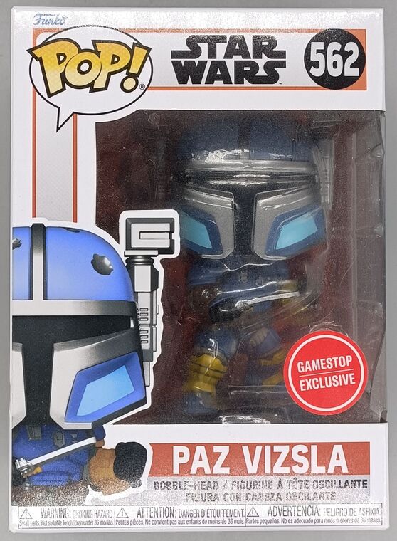 #562 Paz Vizsla - Star Wars The Mandalorian - BOX DAMAGE
