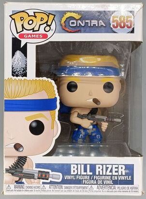 #585 Bill Rizer - Contra - BOX DAMAGE