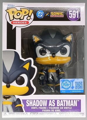 #591 Shadow as Batman - DC x Sonic the Hedgehog