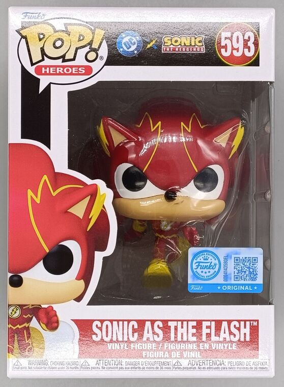 #593 Sonic as The Flash - DC x Sonic the Hedgehog