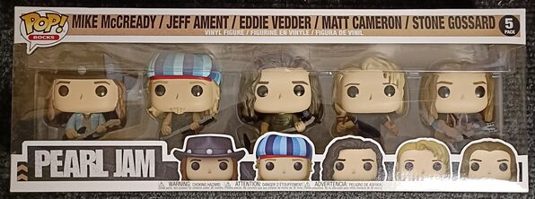 [5 Pack] Pearl Jam (Mike, Jeff, Eddie Vedder, Matt, Stone)