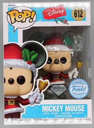 #612 Mickey Mouse (Holiday) - Diamond - Disney