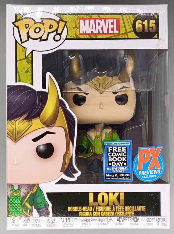 #615 Loki (w/ Mjölnir) - Marvel