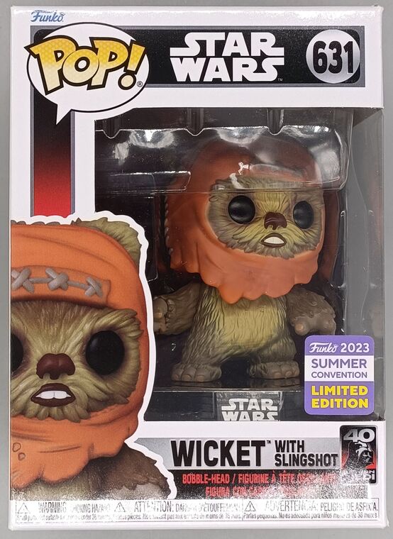 #631 Wicket (with Slingshot) Star Wars - 2023 Con