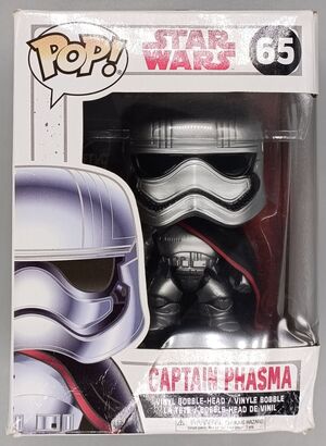 #65 Captain Phasma (Last Jedi) - Star Wars - BOX DAMAGE