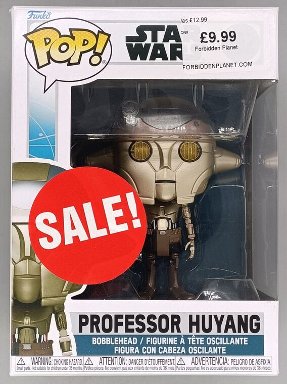 #652 Professor Huyang - Star Wars Ahsoka - BOX DAMAGE