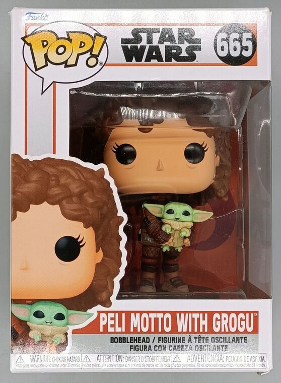 #665 Peli Motto with Grogu - Star Wars - BOX DAMAGE