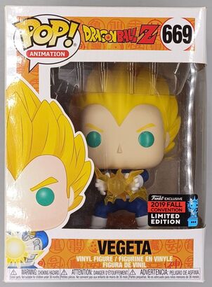 #669 Vegeta (Final Flash) Dragon Ball Z  2019 Con - DAMAGE