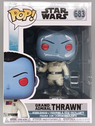 #683 Grand Admiral Thrawn - Star Wars Ahsoka - BOX DAMAGE