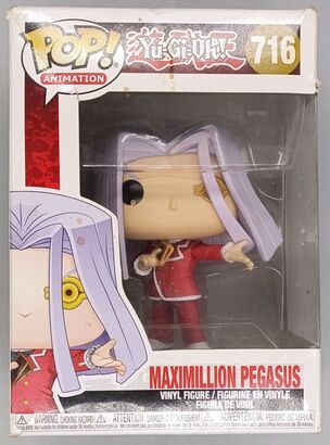 #716 Maximillion Pegasus - Pop Animation - Yu-Gi-Oh DAMAGED