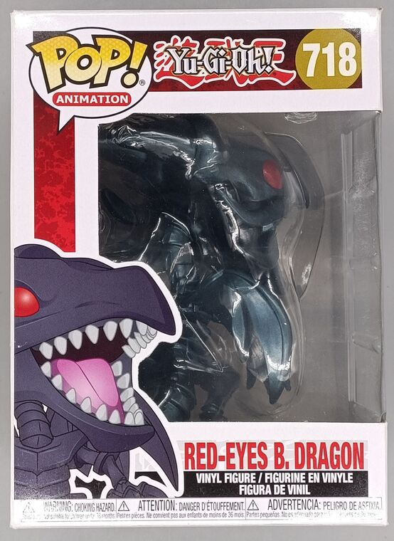 #718 Red-Eyes B. Dragon - Yu-Gi-Oh! - BOX DAMAGED