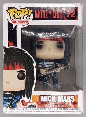 #72 Mick Mars - Motley Crue - BOX DAMAGE