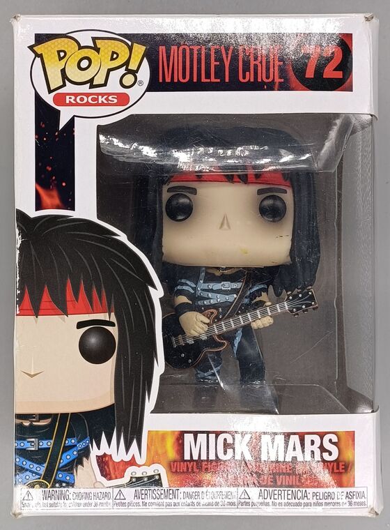 #72 Mick Mars - Motley Crue - BOX DAMAGE