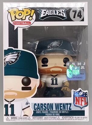 #74 Carson Wentz (White) - NFL - Philadelphia Eagles