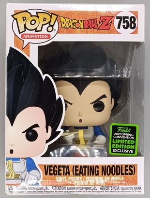 #758 Vegeta (Eating Noodles)  Dragon Ball Z  2020 Con DAMAGE