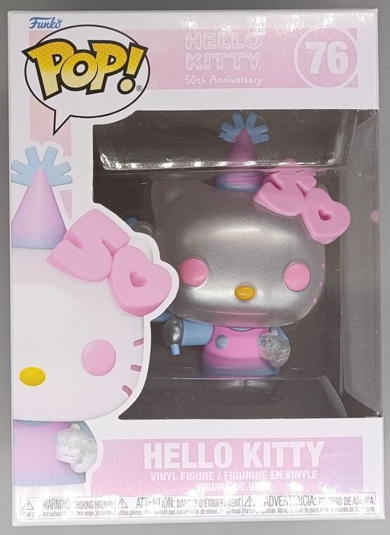 #76 Hello Kitty w/Balloons - Hello Kitty 50th Anniversary