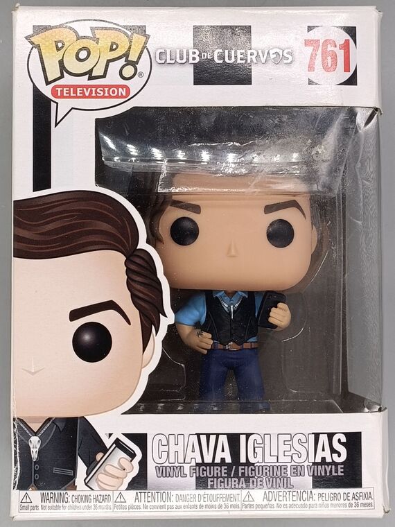 #761 Chava Iglesias - Club Of Cuervos - BOX DAMAGE