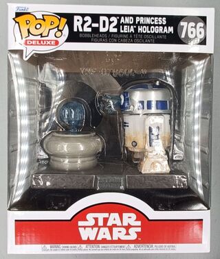 #766 R2-D2 and Princess Leia Hologram - Deluxe - Star Wars