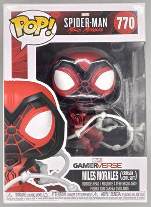 #770 Miles Morales (Crimson Cowl Suit) - Spider-Man DAMAGED