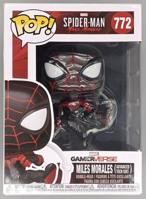 #772 Miles Morales (Advanced Tech Suit) - Spider-Man DAMAGED