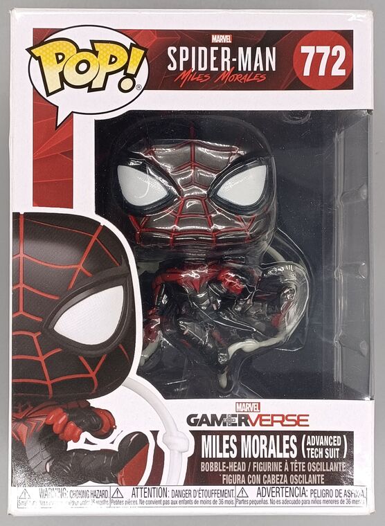 #772 Miles Morales (Advanced Tech Suit) - Spider-Man DAMAGED