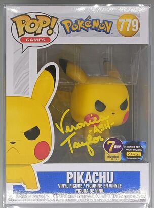 #779 Pikachu - Pokemon Signed Veronica Taylor (Ash) - JSA