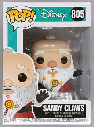 #805 Sandy Claws (w/ Candy) - Disney TNBC - BOX DAMAGE