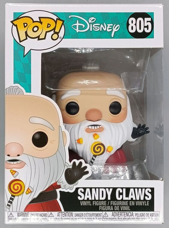 #805 Sandy Claws (w/ Candy) - Disney TNBC - BOX DAMAGE