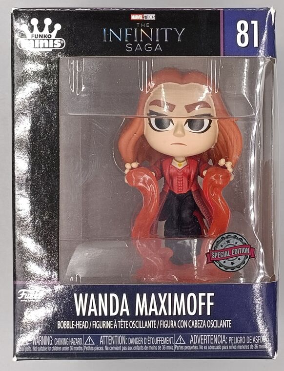#81 Wanda Maximoff - Funko Minis - Marvel Infinity DAMAGE