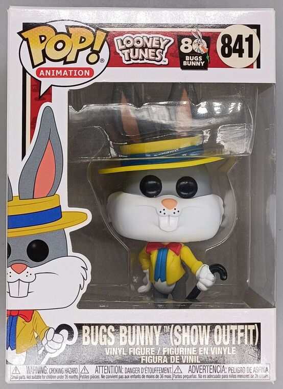 #841 Bugs Bunny (Show Outfit) - Looney Tunes BOX DAMAGE