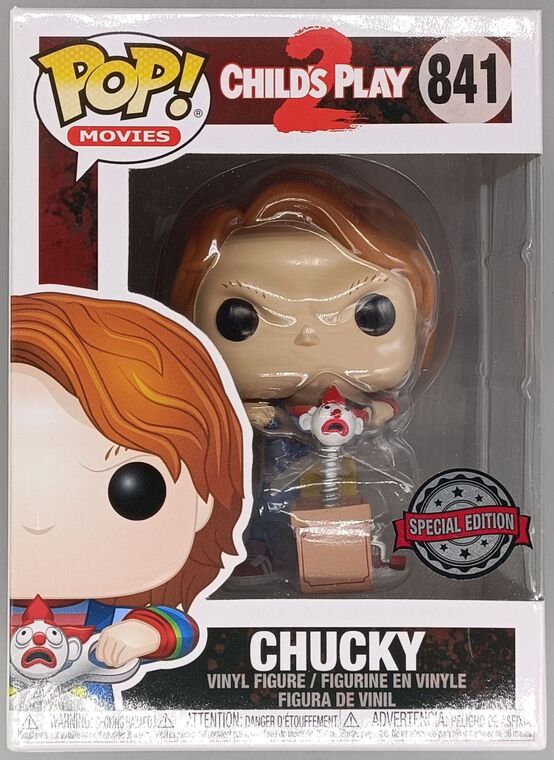 #841 Chucky (w/ JackintheBox) Horror  Childs Play 2 DAMAGED