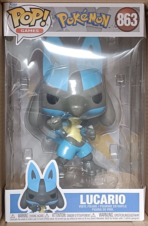 #863 Lucario 10i Pokemon Pop Games