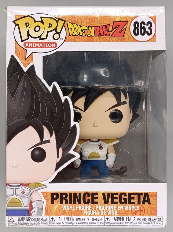 #863 Prince Vegeta - Dragon Ball Z - BOX DAMAGE