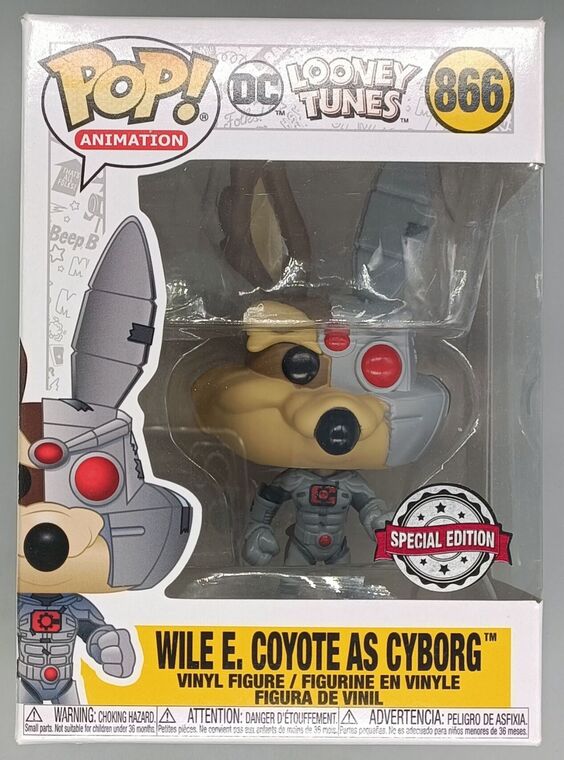 #866 Wile E. Coyote (as Cyborg) - DC Looney Tunes