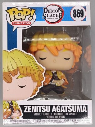 #869 Zenitsu Agatsuma - Demon Slayer - BOX DAMAGE