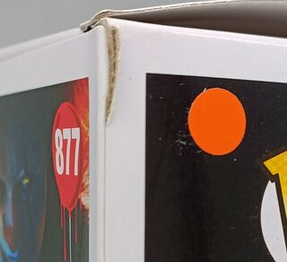#877 Pennywise (with Glow Bug) - Pop Movies - BOX DAMAGE