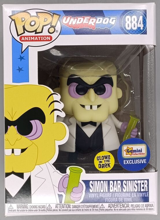 #884 Simon Bar Sinister - Glow - Underdog