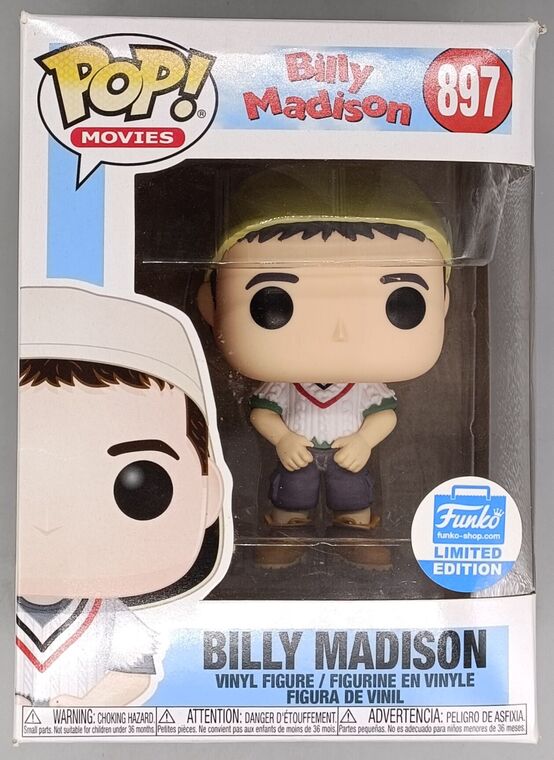 #897 Billy Madison (White) - BOX DAMAGE