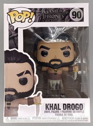 #90 Khal Drogo (w/ Daggers) - Game of Thrones BOX DAMAGE