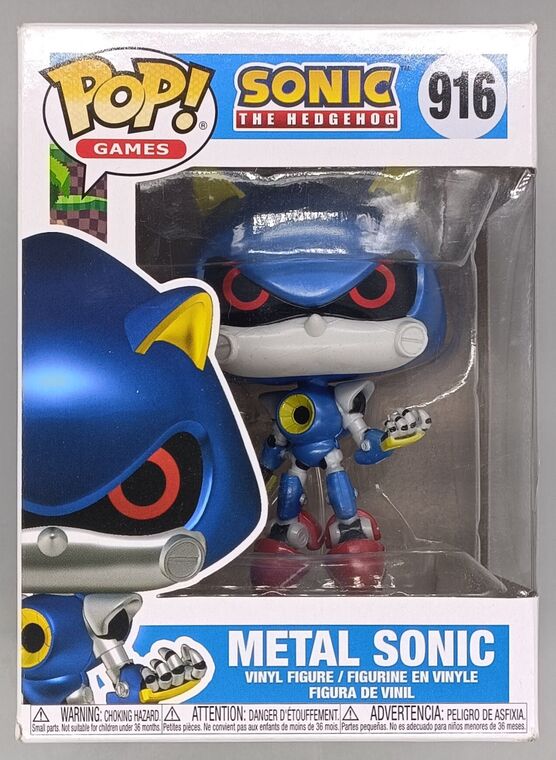 #916 Metal Sonic - Sonic the Hedgehog - BOX DAMAGE