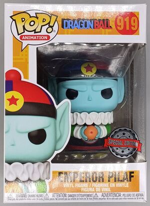 #919 Emperor Pilaf - Pop Animation - Dragon Ball BOX DAMAGE