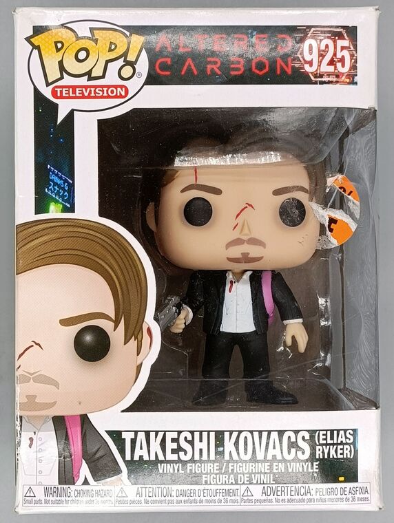 #925 Takeshi Kovacs (Elias Ryker) - Altered Carbon DAMAGED