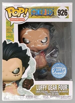 #926 Luffy Gear Four - Metallic - One Piece - BOX DAMAGE